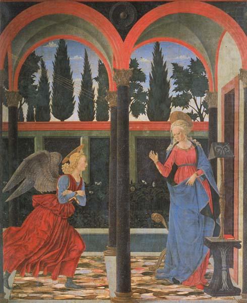 Alessio Baldovinetti The Annunciation oil painting picture